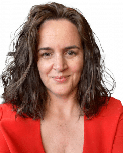 Foto de la entrenadora del externship Itziar Arana